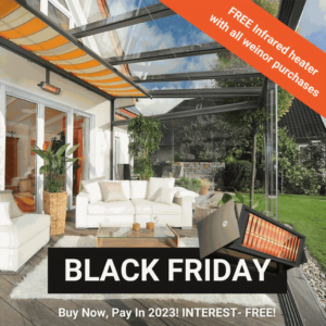 black friday free infrared heater with weinor